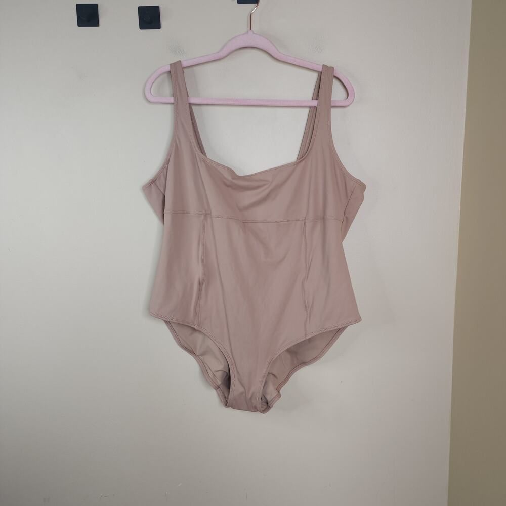 SKIMS Sculpting Swim Tank One Piece in Sienna Size 4X